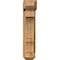 Ekena Millwork Balboa Craftsman Rough Sawn Bracket w/ Offset Brace, Western Red Cedar, 6"W x 16"D x 28"H BKT0604X16X28BOA04RWR - alternate 3